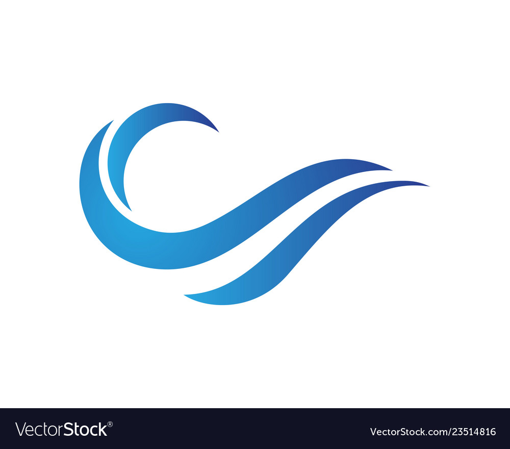 Water drop logo template design