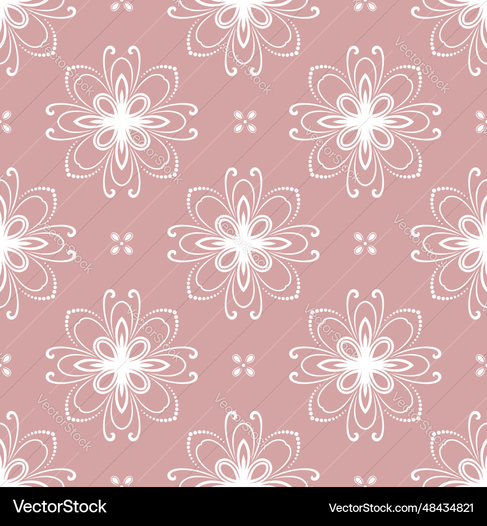 Floral seamless pattern with leaves Royalty Free Vector