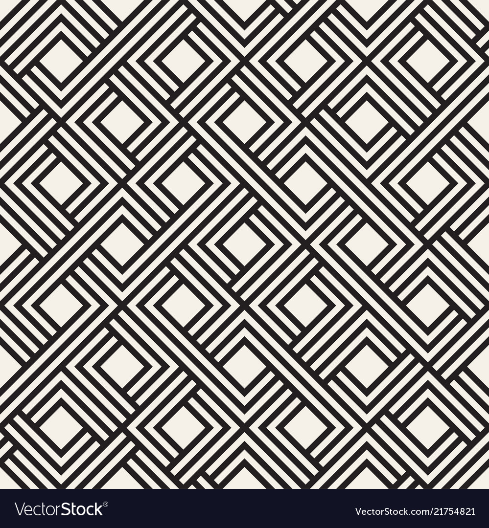 Modern Mosaic Line Pattern