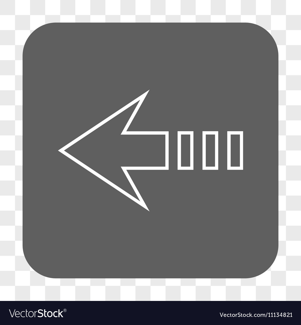 Send left rounded square button