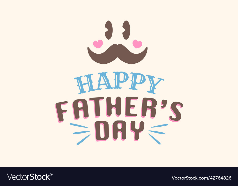 Emblem with text of super dad blue ribbon