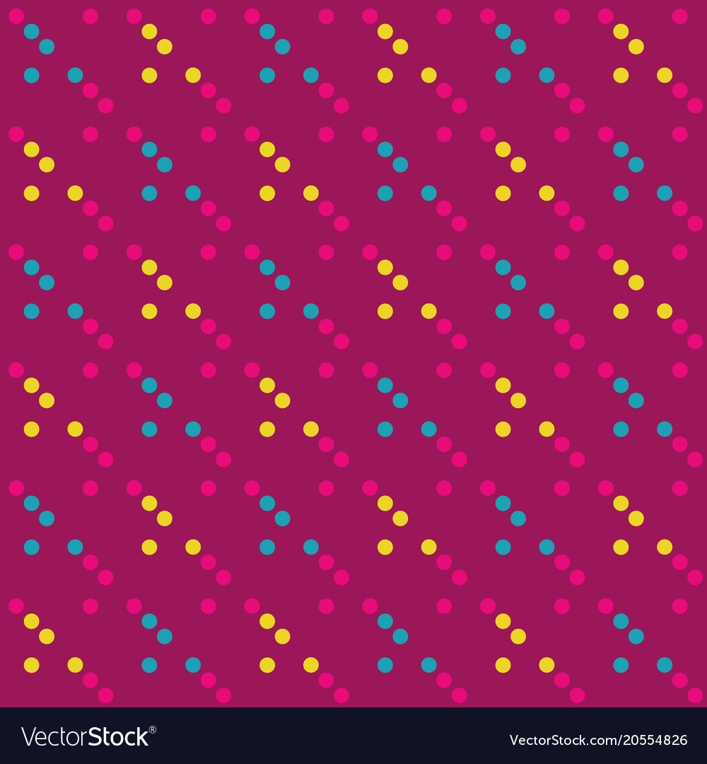 Irregular dots seamless pattern