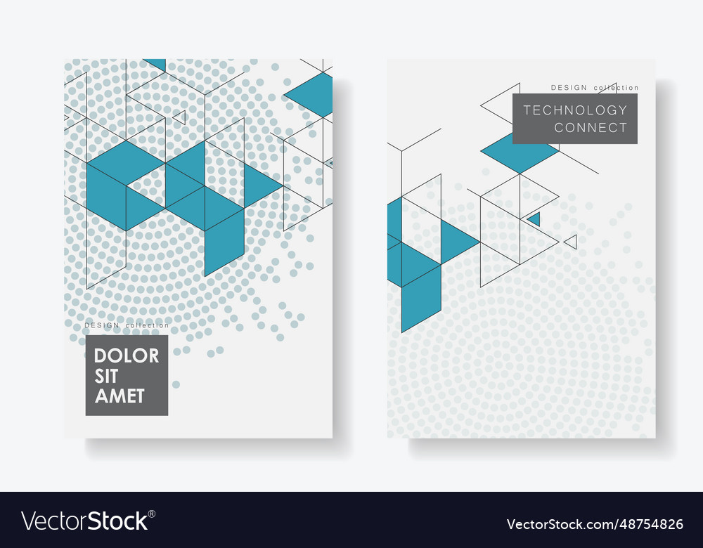 Minimalistic triangles shape graphic vector image Minimalistic triangles shape graphic