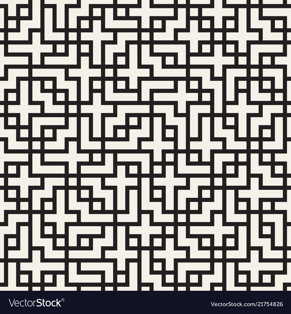 Modern Geometric Line Pattern