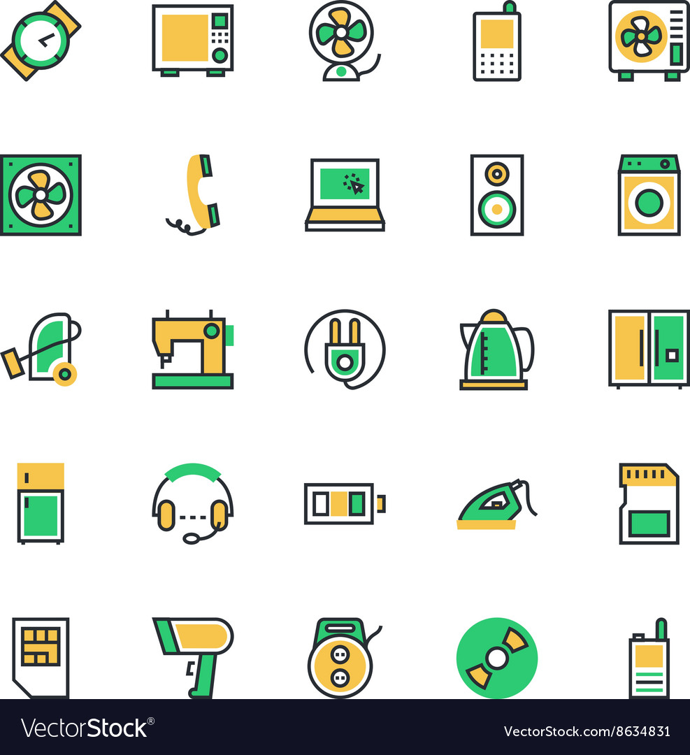 Electronics icons 2