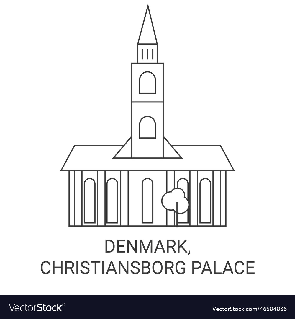 Dänemark christiansborg Palast Reiselandmark