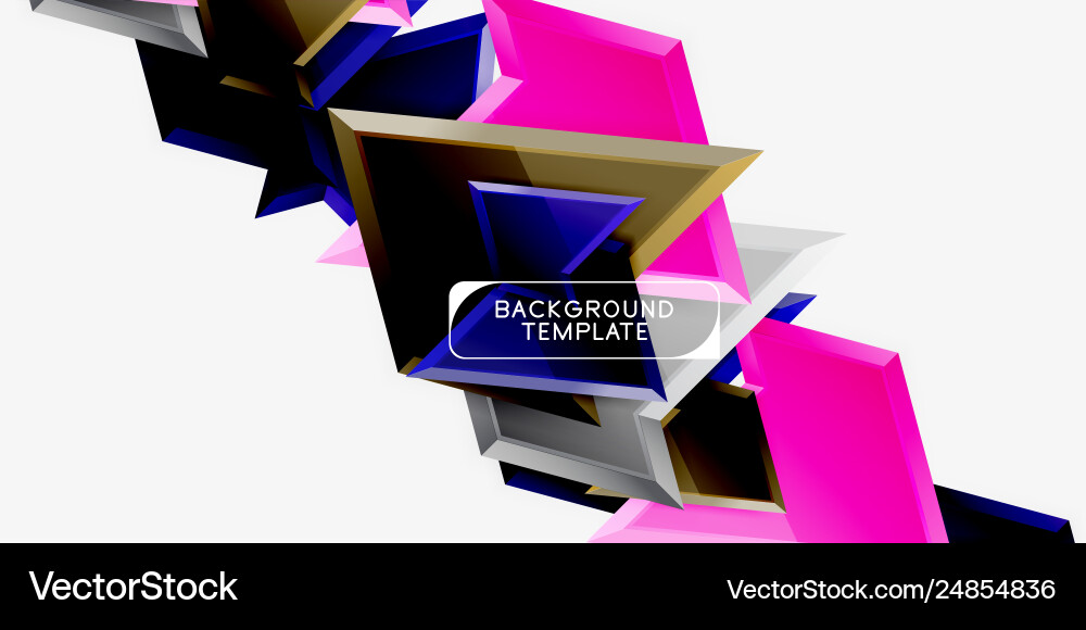 Geometric minimal design background Royalty Free Vector