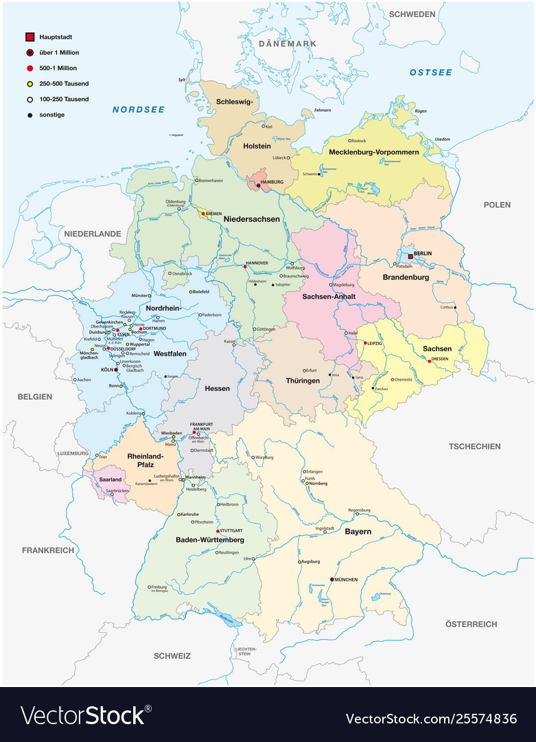 german language map