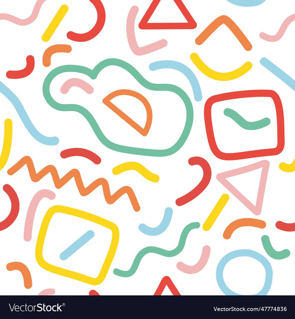 Retro Memphis Pattern