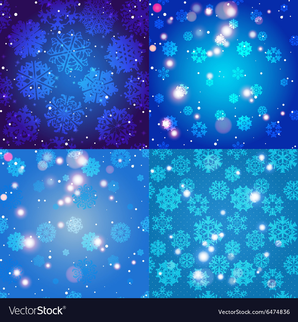 Snowflake pattern seamless texture christmas