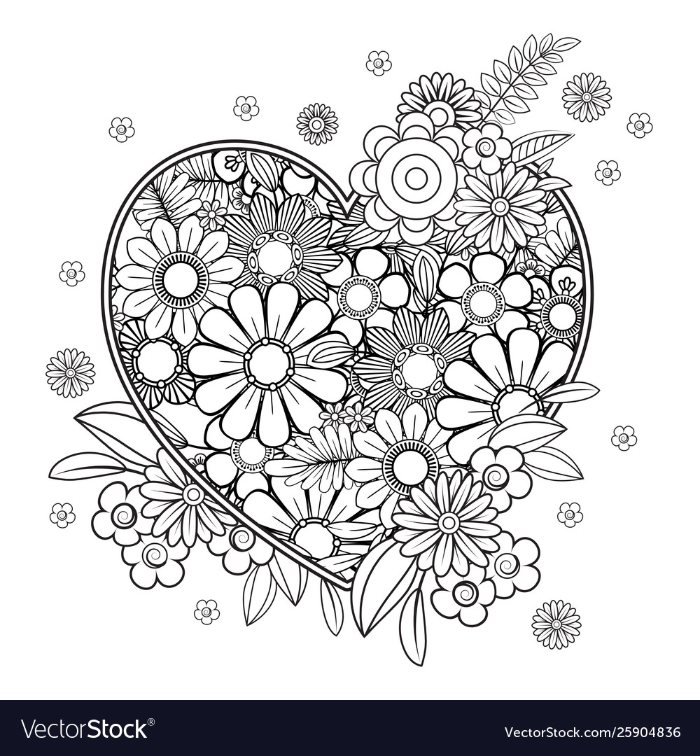 free valentine coloring pages