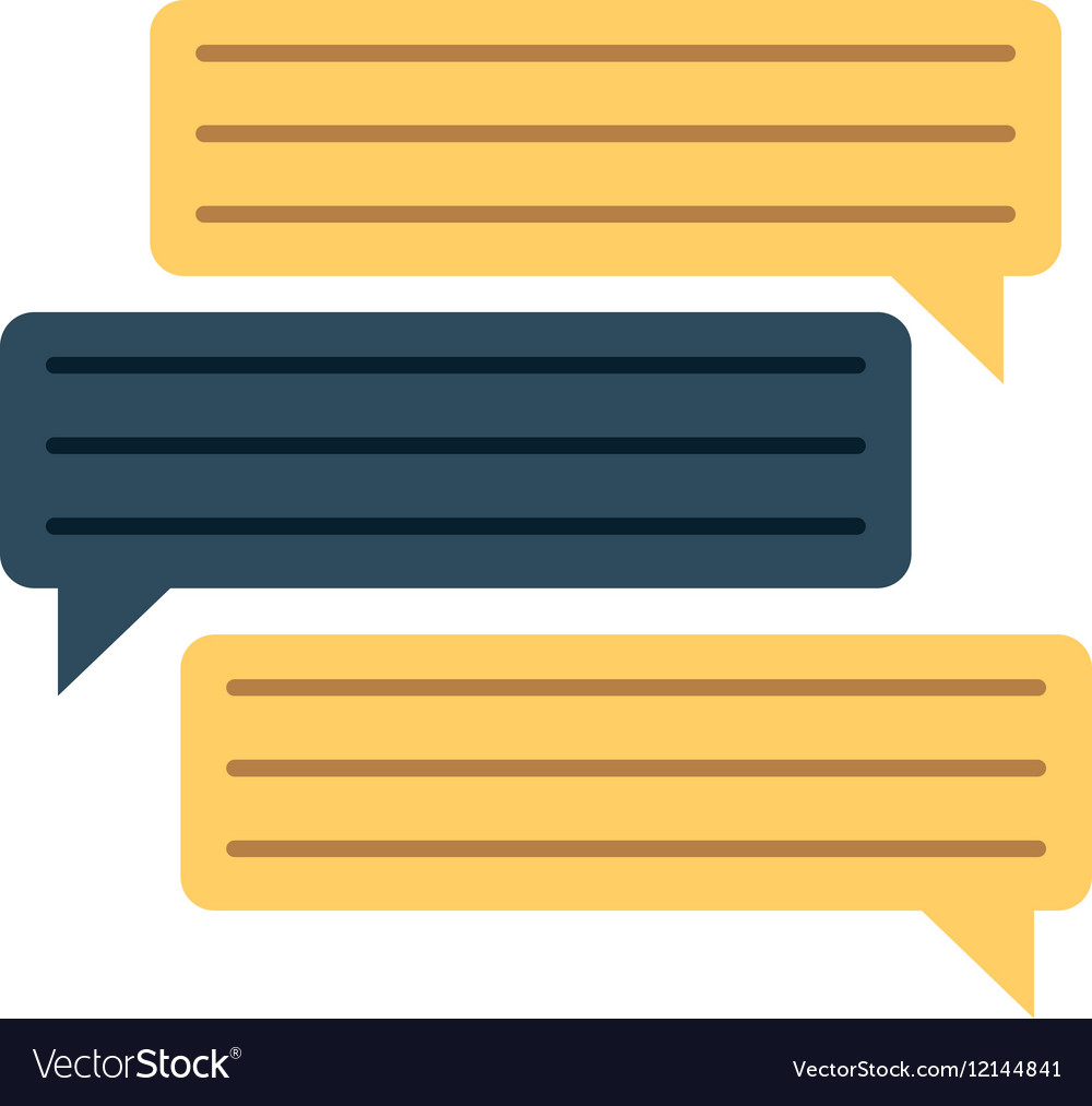 Bubbles speech dialog speak text