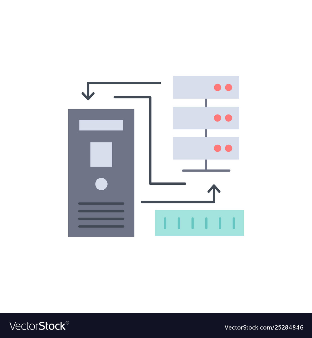 Combination data database electronic information vector image Combination data database electronic information