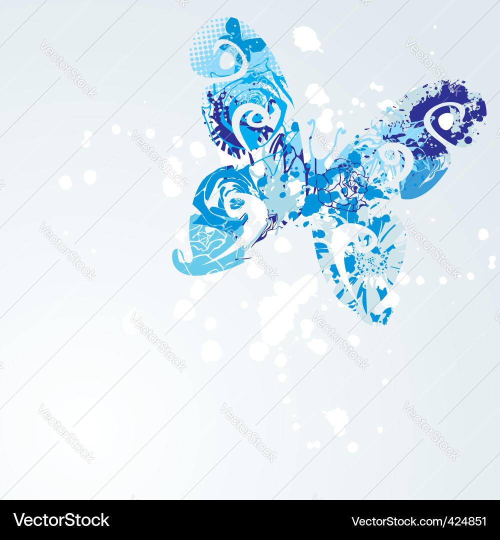 Butterfly Royalty Free Vector Image - VectorStock