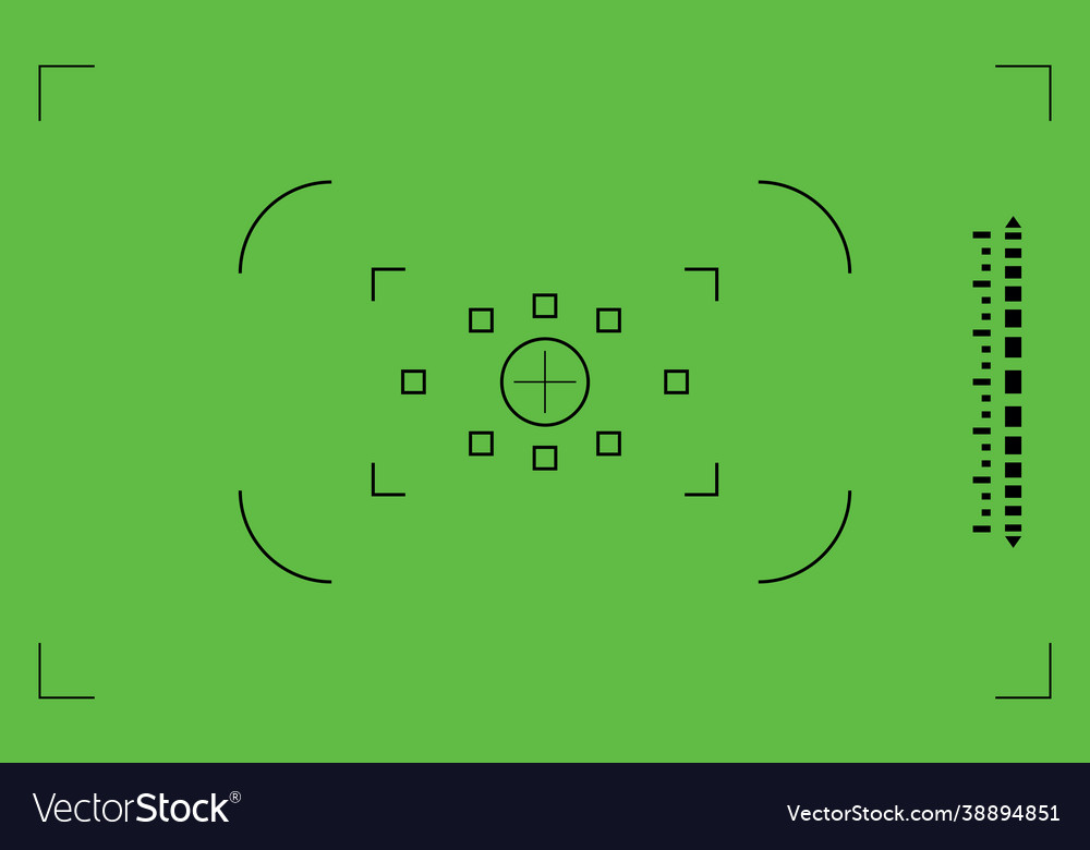 Camera viewer Royalty Free Vector Image - VectorStock