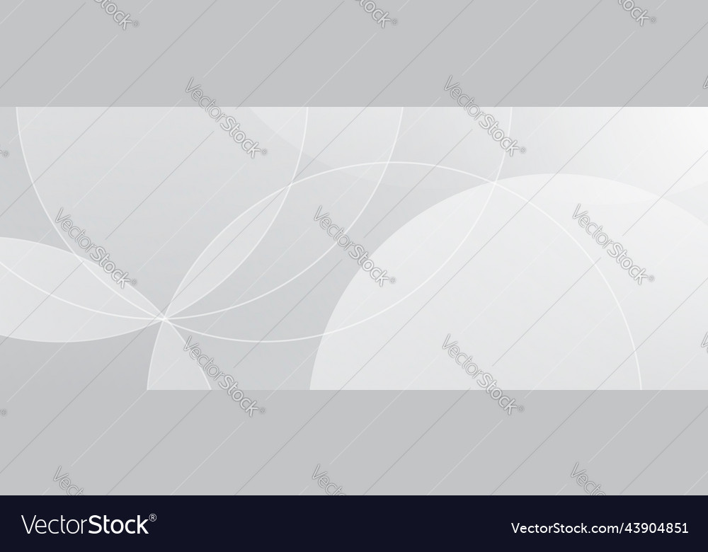 Gradient Circle Shape - White Background