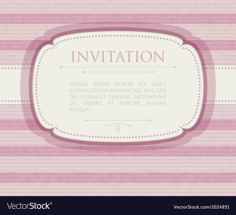 Invitation