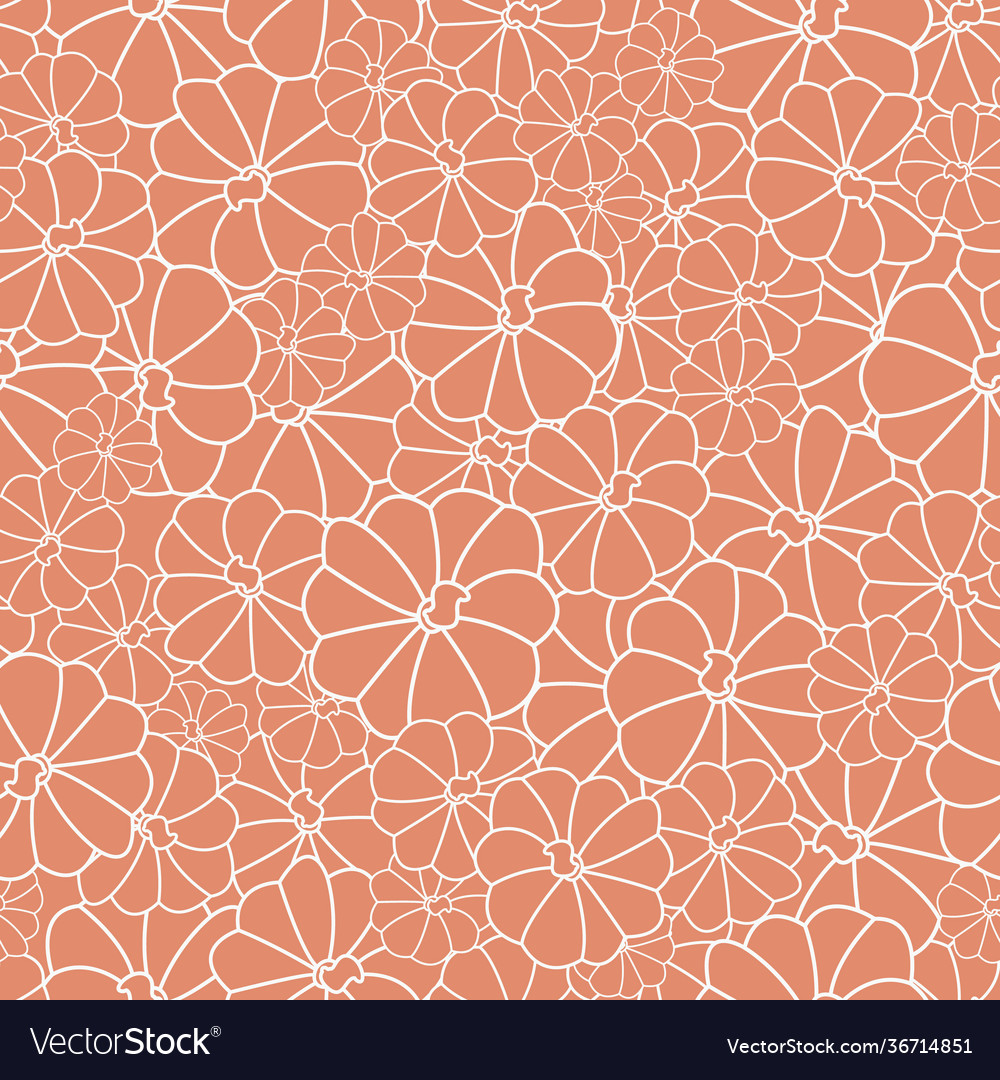 Pink halloween party seamless pattern