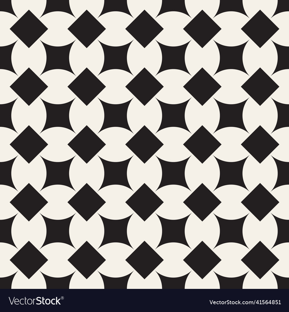 Seamless pattern repeating geometric elements vector image Seamless pattern repeating geometric elements