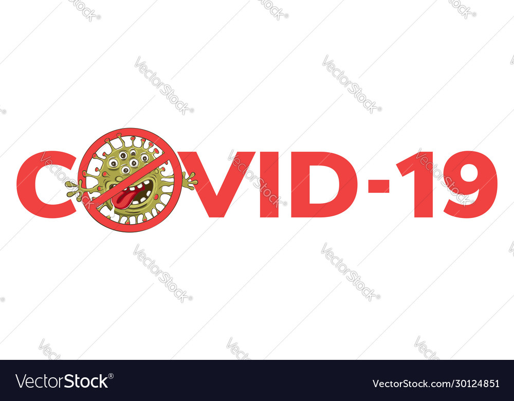 Stop covid19-19 Royalty Free Vector Image - VectorStock