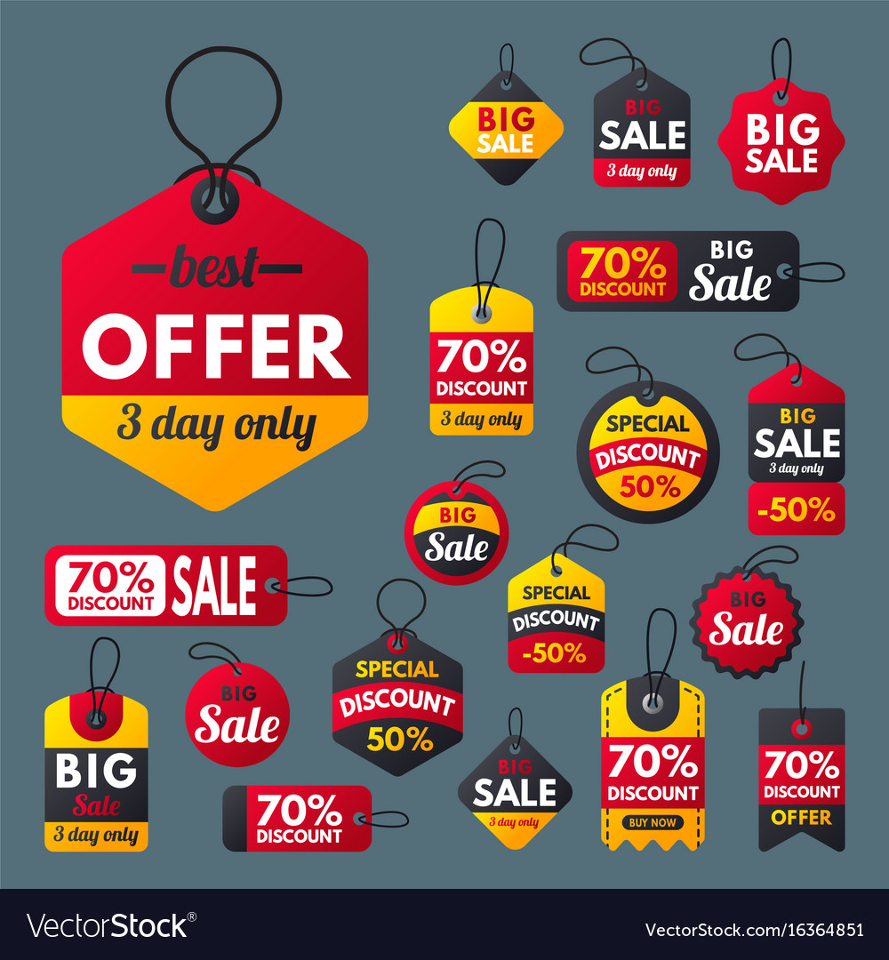 Super sale extra bonus red banners text label