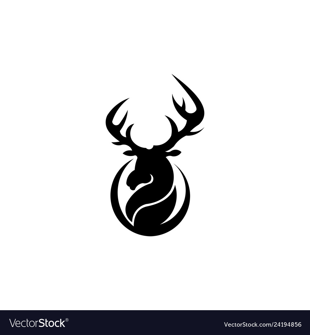 Elegant Deer Silhouette