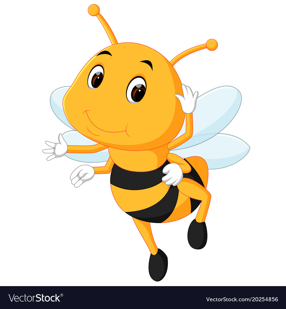 Honeybee Logo On White Or Yellow - Free Template PPT Premium Download 2020