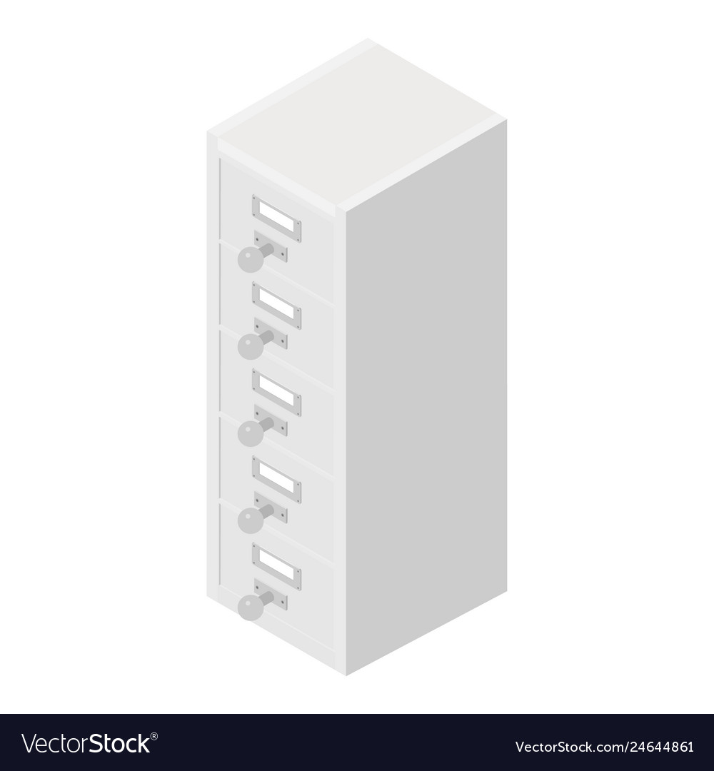 Library or archive reference card catalog Vector Image