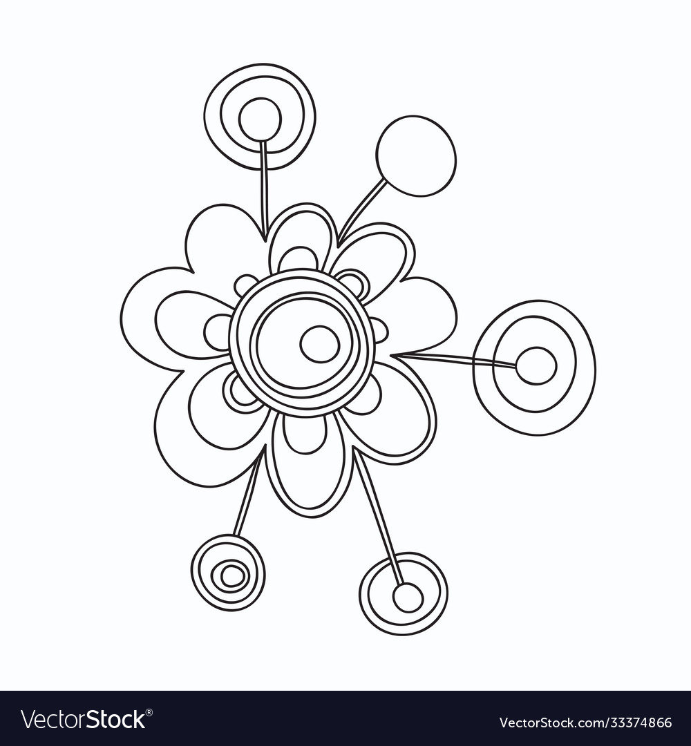 Abstract flower