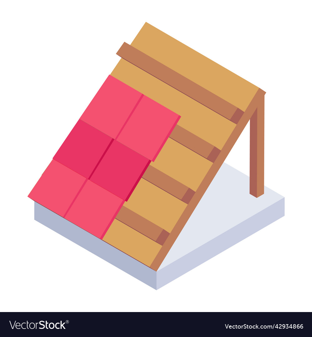 Roof tiles Royalty Free Vector Image - VectorStock