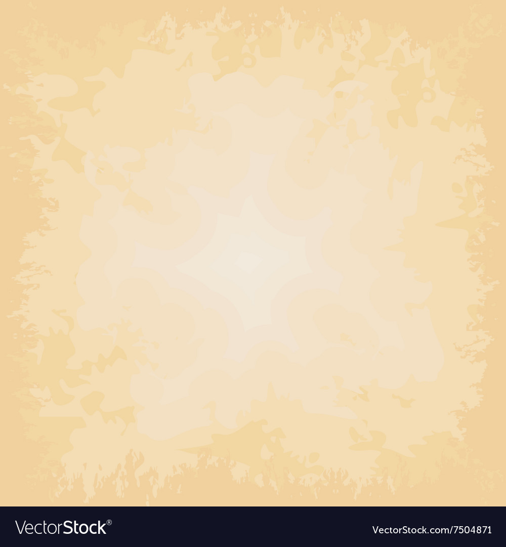 Beige background grungy old paper Royalty Free Vector Image