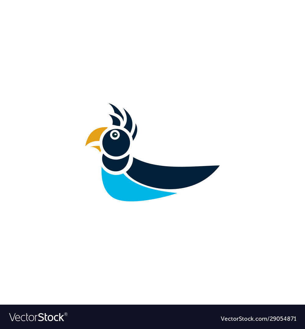 Bird animation for logos or cartoon characters