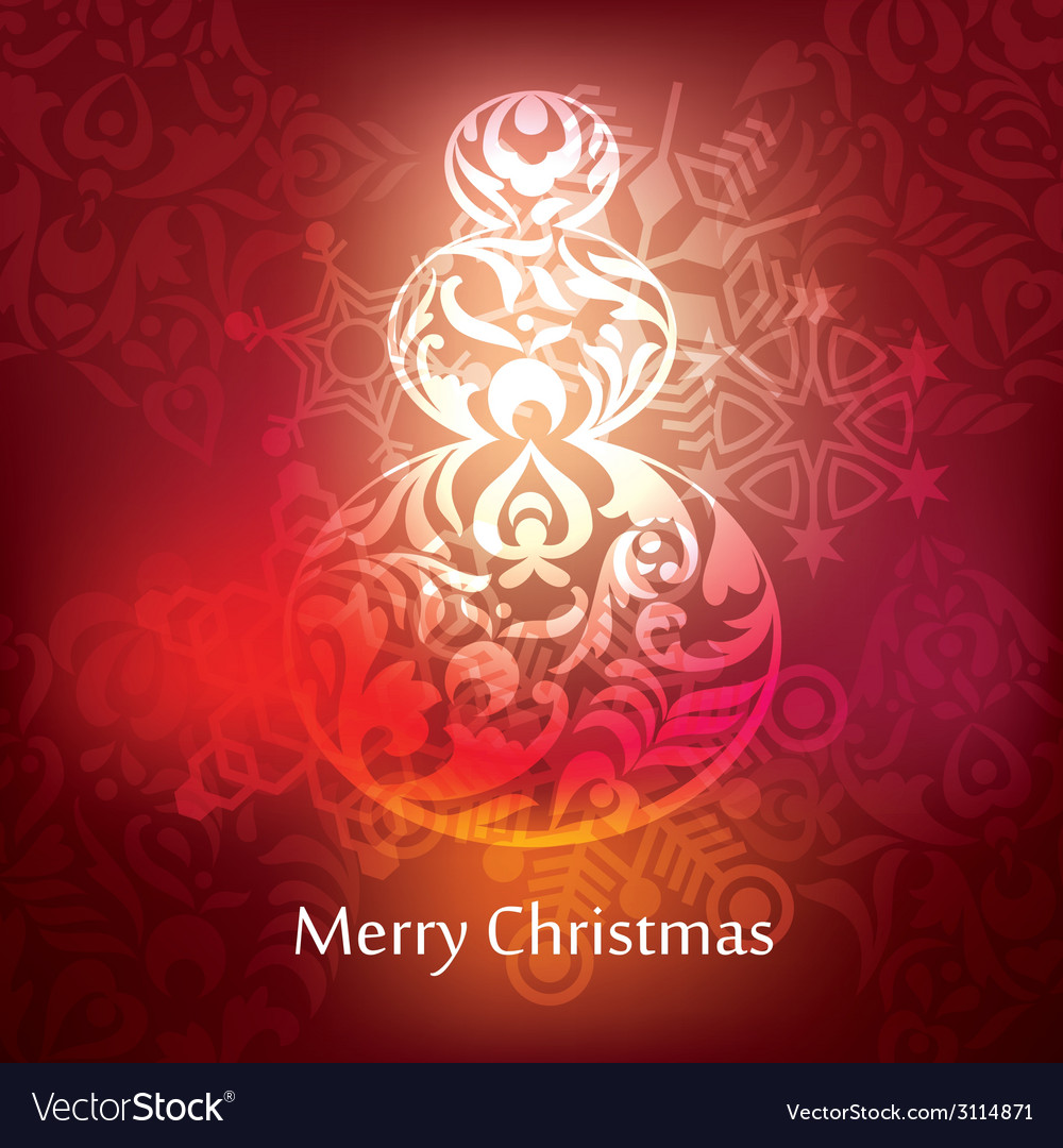 Christmas postcard design