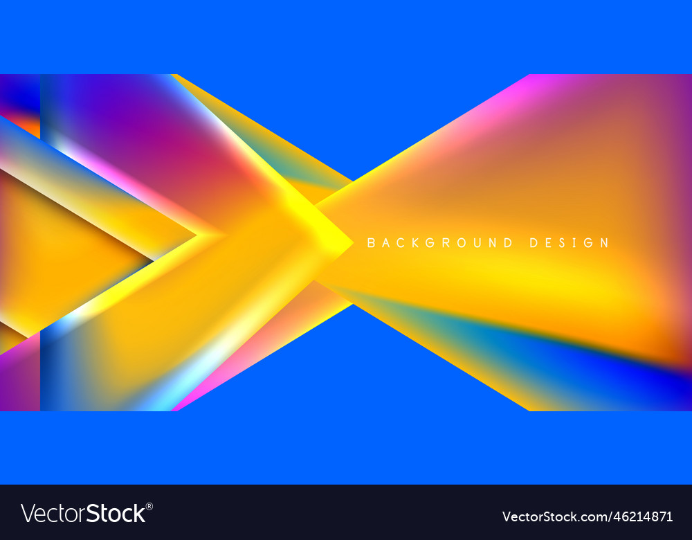 Futuristic triangle abstract background Royalty Free Vector