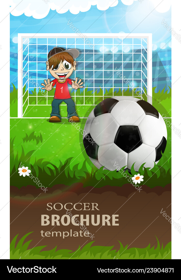 Goalkeeper Royalty Free Vector Image - VectorStock