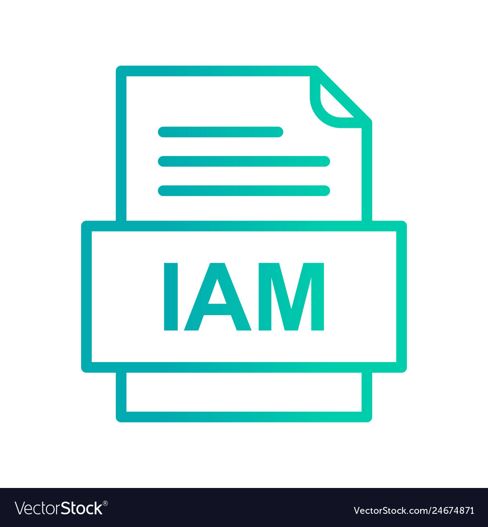 Iam file document icon