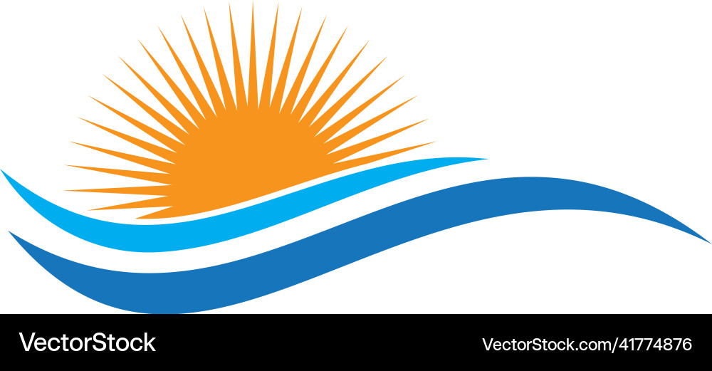 Water wave Royalty Free Vector Image - VectorStock