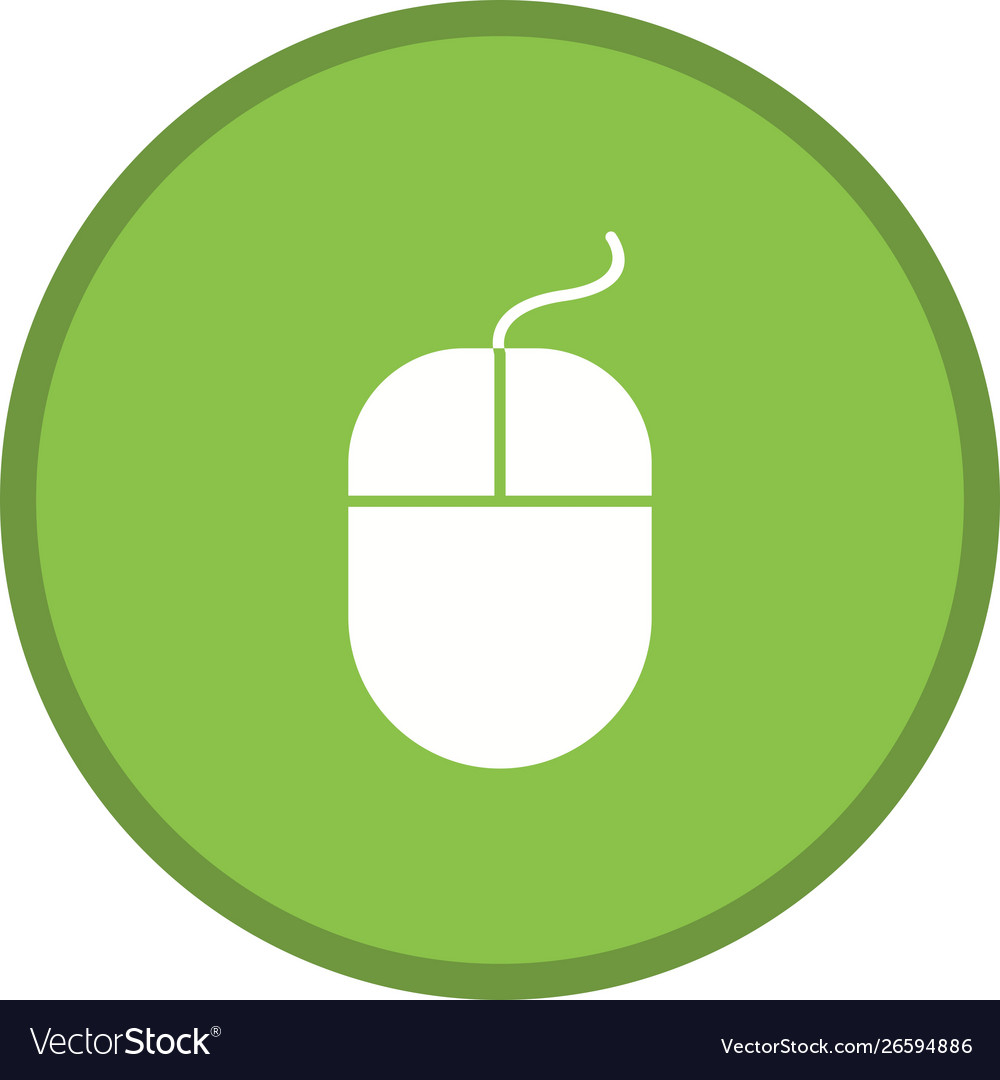 Maus Glyph Multi Farbe Hintergrund