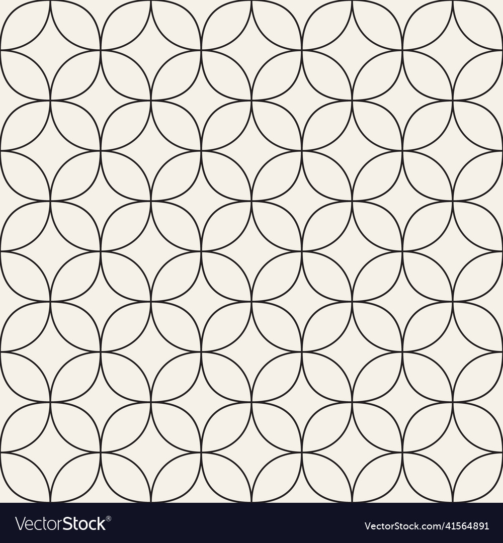 Seamless pattern repeating geometric elements vector image Seamless pattern repeating geometric elements