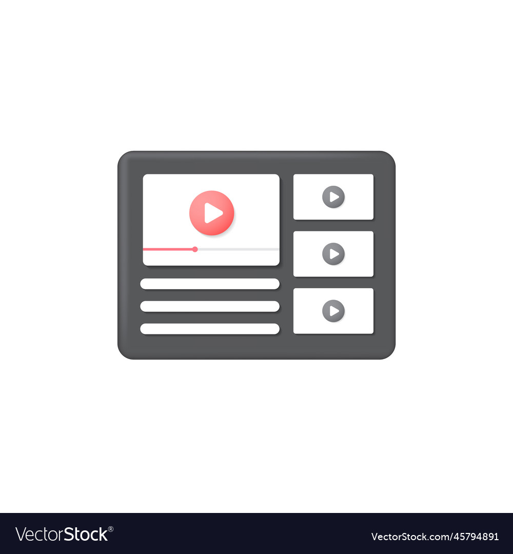 Video Player Icon