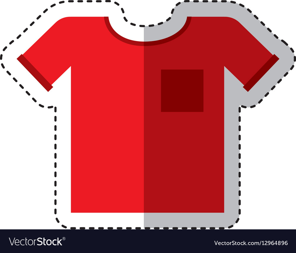 Shirt clothes isolated icon