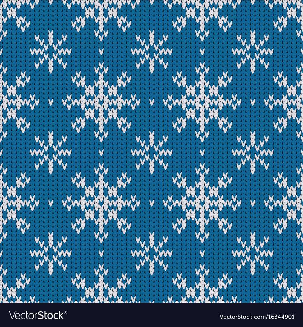 Abstract pattern with seamless knitted texture