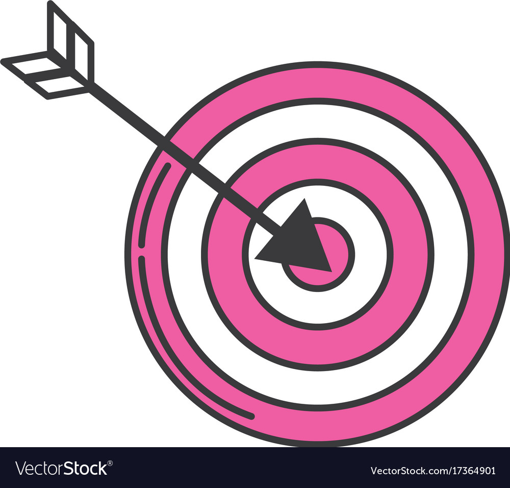 Arrow with target board to play