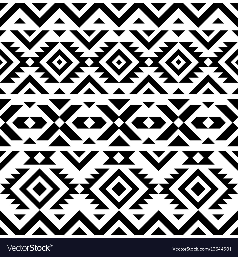 Tribal Seamless Pattern Royalty Free Vector Image