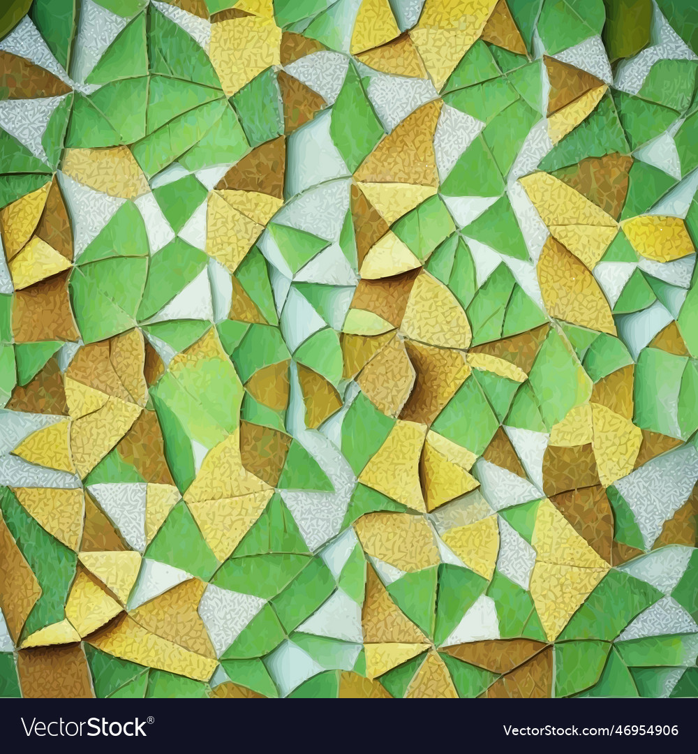 Creative patterned mosaic texture