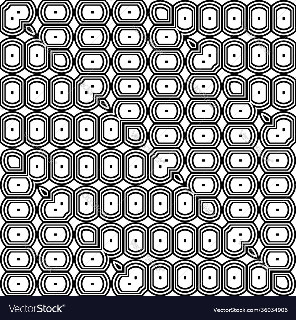 Design seamless zigzag pattern vector image Design seamless zigzag pattern
