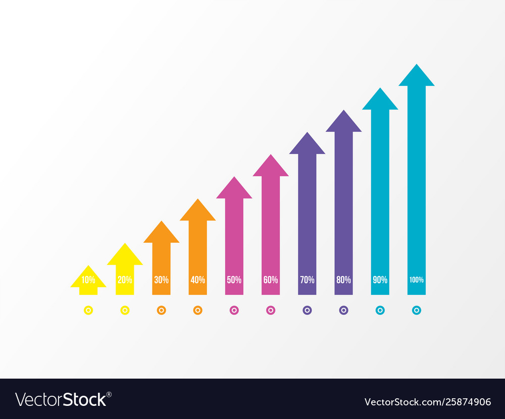 Infographic design template with options steps vector image Infographic design template with options steps