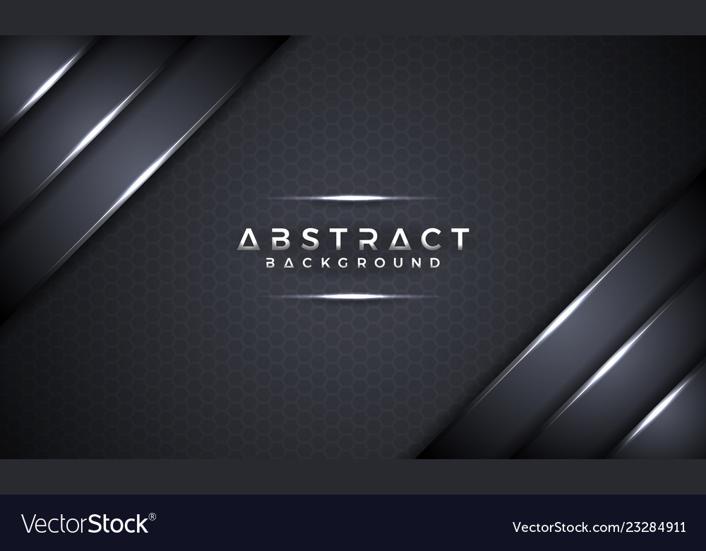 3d black abstract background