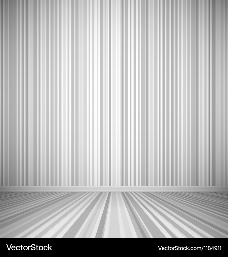 Gray empty room Royalty Free Vector Image - VectorStock