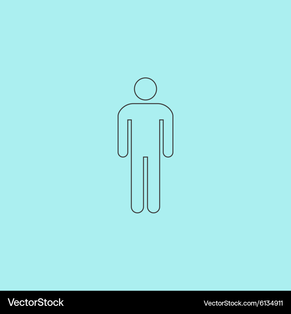 Man icon Royalty Free Vector Image - VectorStock